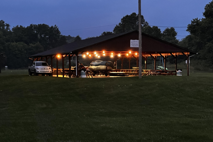 a group of men on a field